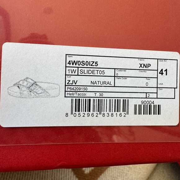Valentino Slides sz 41 BNIB - Picture 5 of 6